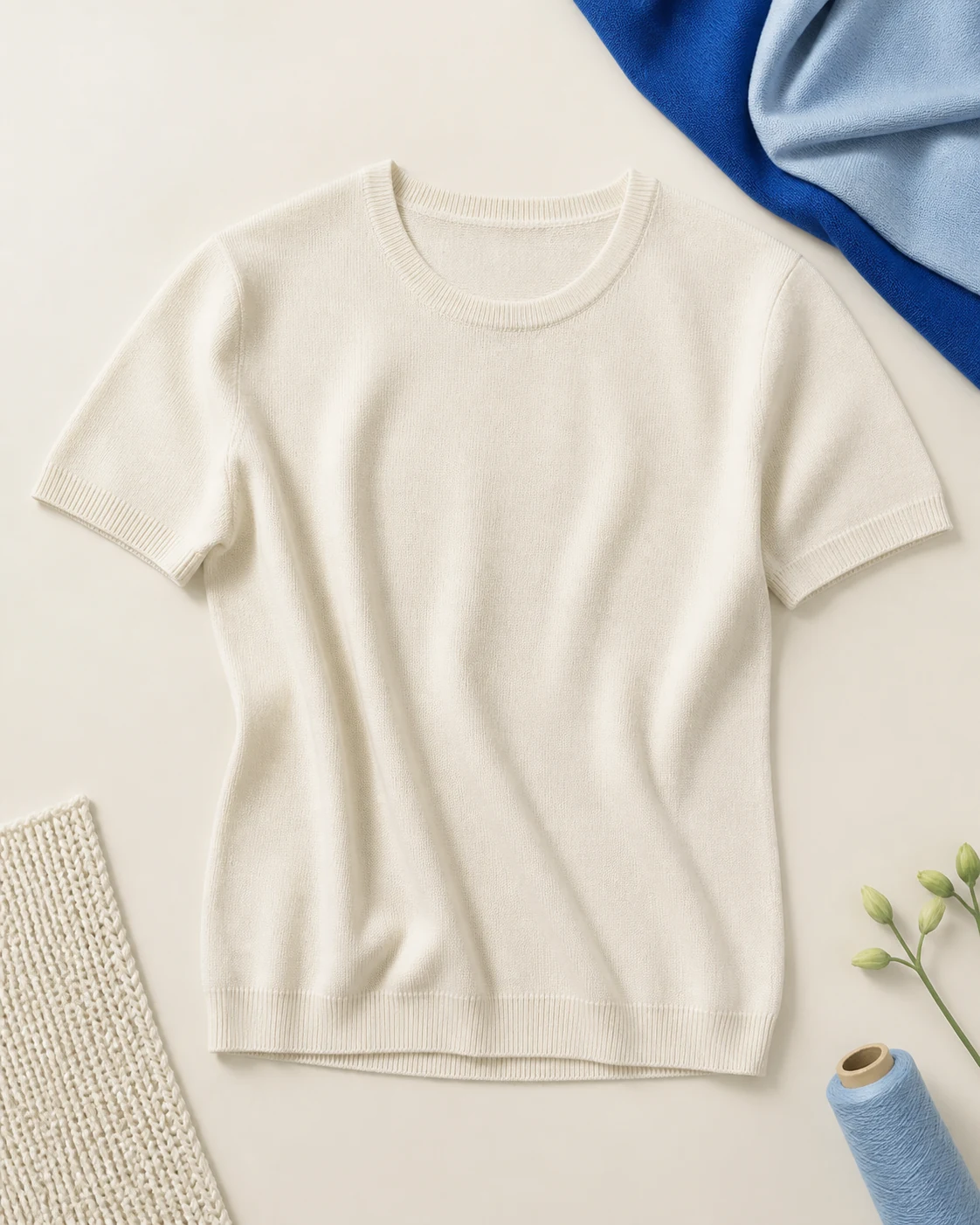Women's knitted T-shirt