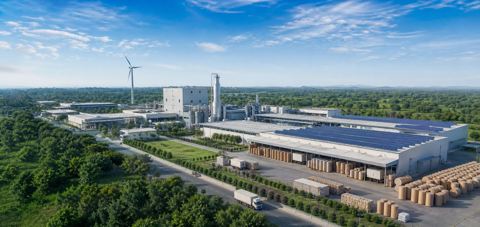 Sustainable industrial campus